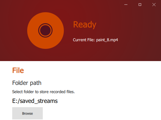 Screen recording app